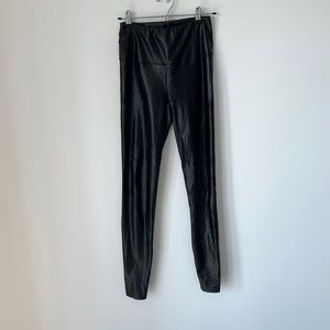 ARITZIA Wilfred Faux Leather Leggings